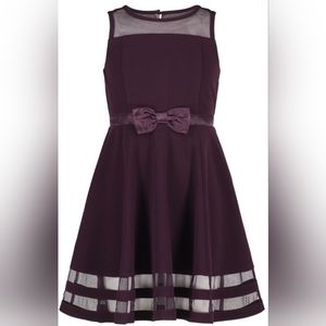 Brand New Calvin Klein dress for big girls size 18.5 Purple.